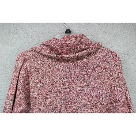 Pure Jill Women's Tunic Chunky Cowl Neck Marled Sweater-Medium-Wool Blend - Picture 7 of 7